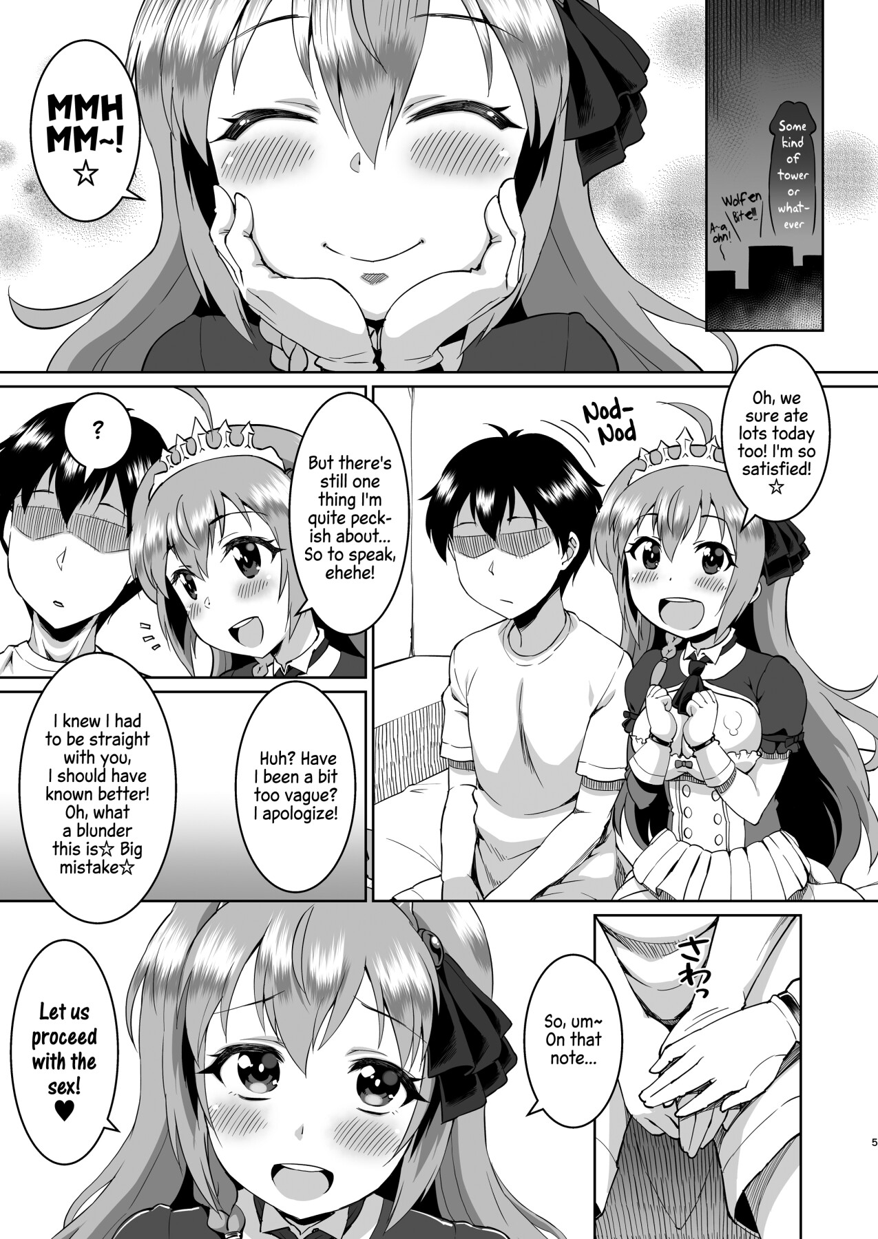 Hentai Manga Comic-Peko-chan is so cute-Read-3